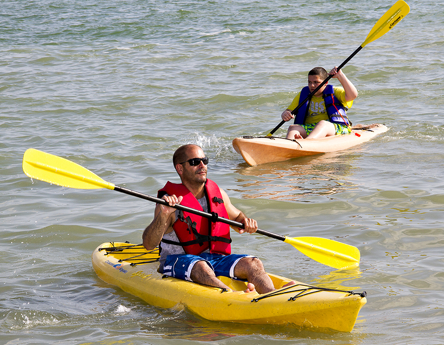 Kayaking at Gilbert's Resort, Key Largo